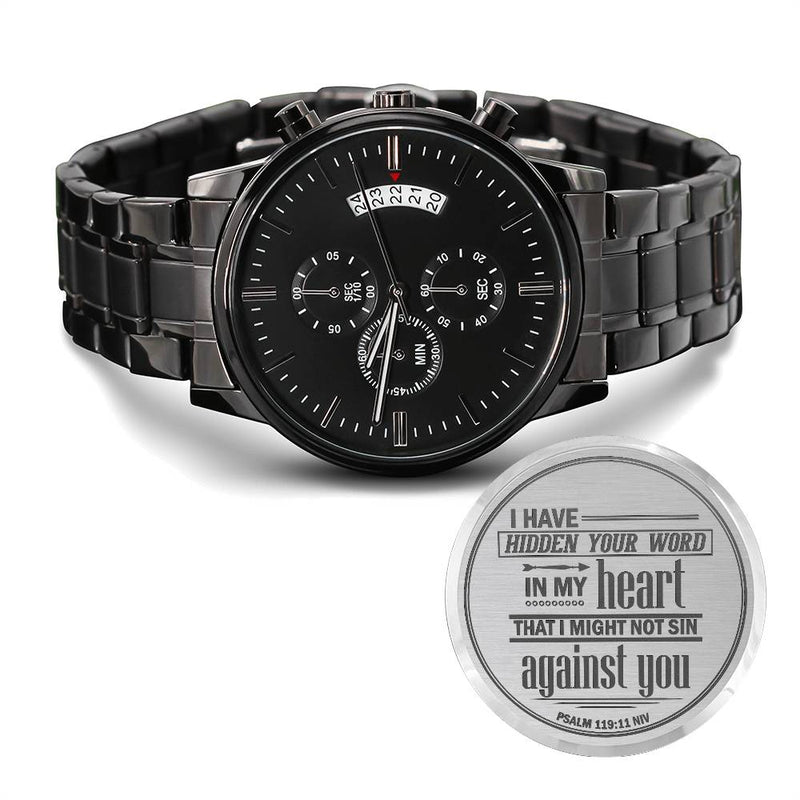 I Have Hidden Your Word (Psalm 11911) – Men's Watch