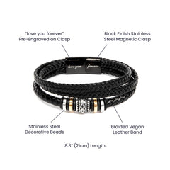 Love You Forever Believe Deep (To My Grandson) – Bracelet